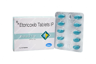 Etoford 120 MG Tablet 10