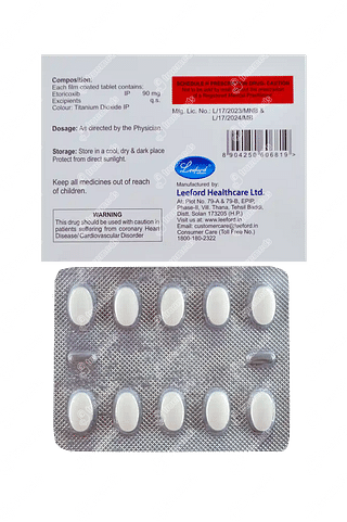 Etoford 90 MG Tablet 10