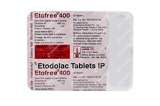 Etofree 400 MG Tablet 10