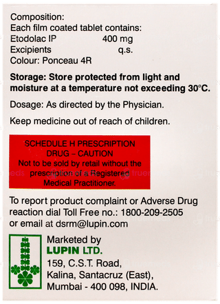 Etofree 400 Tablet 10