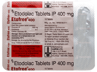 Etofree 400 Tablet 10