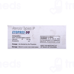 Etopress 50 MG Tablet 14 Etopress 50 MG Tablet 14