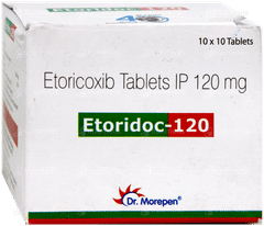 Etoridoc 120 Tablet 10 Etoridoc 120 Tablet 10