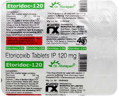 Etoridoc 120 Tablet 10 Etoridoc 120 Tablet 10