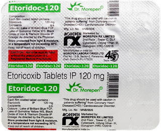Etoridoc 120 Tablet 10