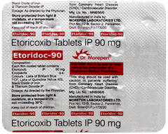 Etoridoc 90 Tablet 10
