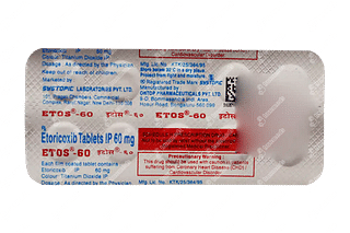 Etos 60 MG Tablet 10