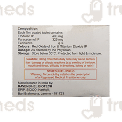 Etosafe P 400/325 MG Tablet 10