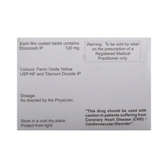 Etosaid 120 Tablet 10
