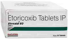 Etosaid 60 Tablet 10 Etosaid 60 Tablet 10
