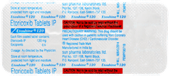 Etoshine 120 Tablet 10 Etoshine 120 Tablet 10