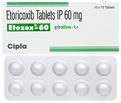 Etozox 60 Tablet 10 Etozox 60 Tablet 10