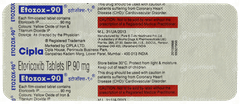 Etozox 90 Tablet 10 Etozox 90 Tablet 10