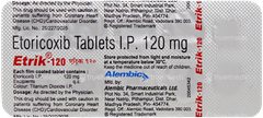 Etrik 120 Tablet 10 Etrik 120 Tablet 10