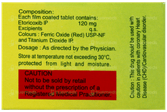 Etrobax 120 Tablet 10 Etrobax 120 Tablet 10