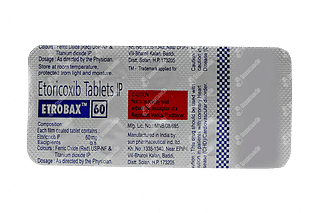 Etrobax 60 MG Tablet 10