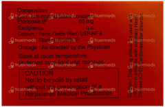 Etrobax 60 Tablet 10 Etrobax 60 Tablet 10