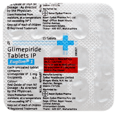 Euglim 1 Tablet 15 Euglim 1 Tablet 15