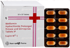Euglim M 1 Tablet 10