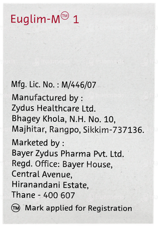 Euglim M 1 Tablet 10