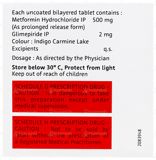 Euglim M 2 Tablet 10