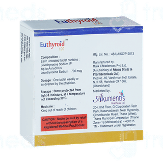 Euthyroid 100 Tablet 4