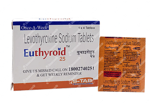 Euthyroid 25 MCG Tablet 4