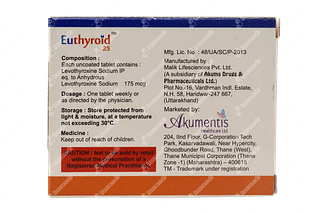 Euthyroid 25 Tablet 4