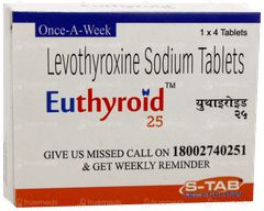 Euthyroid 25 Tablet 4 Euthyroid 25 Tablet 4