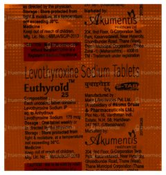 Euthyroid 25 Tablet 4 Euthyroid 25 Tablet 4