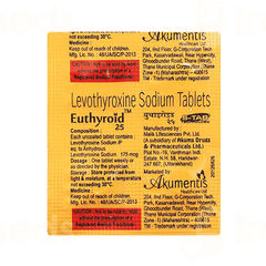 Euthyroid 25 Tablet 4