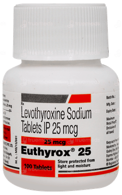 Euthyrox 25 Tablet 100