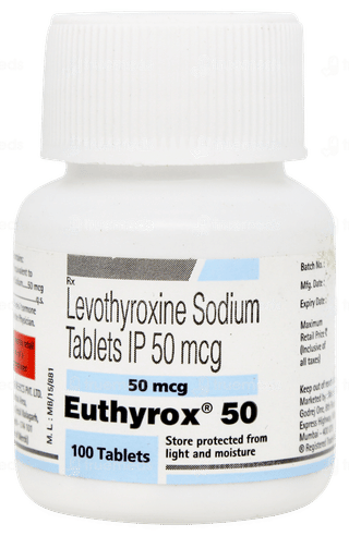 Euthyrox 50 Tablet 100