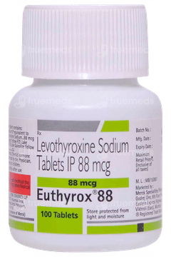 Euthyrox 88 Tablet 100