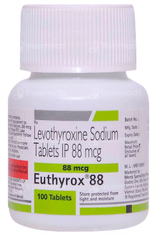 Euthyrox 88 Tablet 100