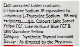 Euthyrox 88 Tablet 100