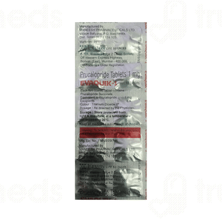 Evaquik 1 Tablet 10