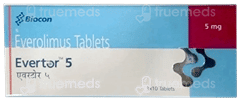 Evertor 5 Mg Tablet 10 Evertor 5 Mg Tablet 10