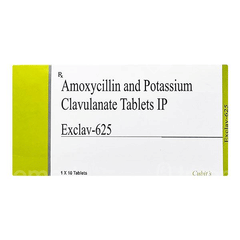 Exclav 500/125 Mg Tablet 10
