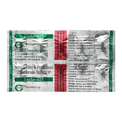 Exclav 500/125 Mg Tablet 10 Exclav 500/125 Mg Tablet 10