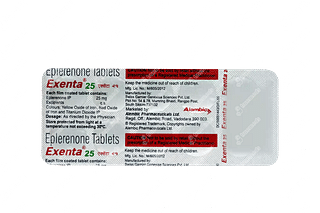 Exenta 25 MG Tablet 10