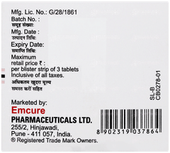 Ezecure 500 Tablet 3 Ezecure 500 Tablet 3