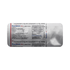 Ezeepam Plus 5/0.5 MG Tablet 10