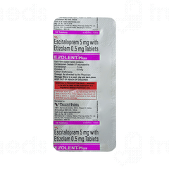 Ezolent Plus 0.5/5 MG Tablet 10