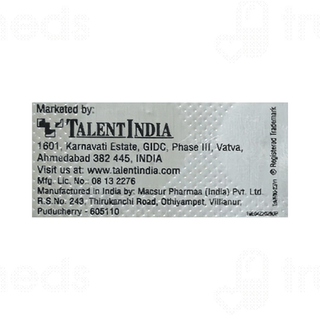 Ezolent Plus 0.5/5 MG Tablet 10