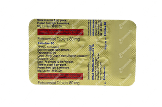 Fabulas 80 MG Tablet 10