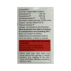 Facer Sera 100/500/15 MG Tablet 10