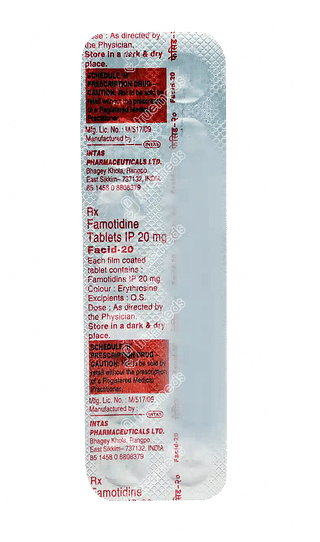 Facid 20 MG Tablet 14