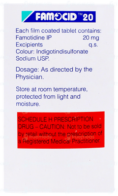 Famocid 20 Tablet 14 Famocid 20 Tablet 14