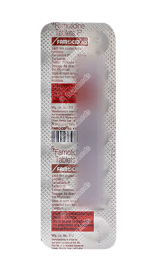 Famocid 40 MG Tablet 14